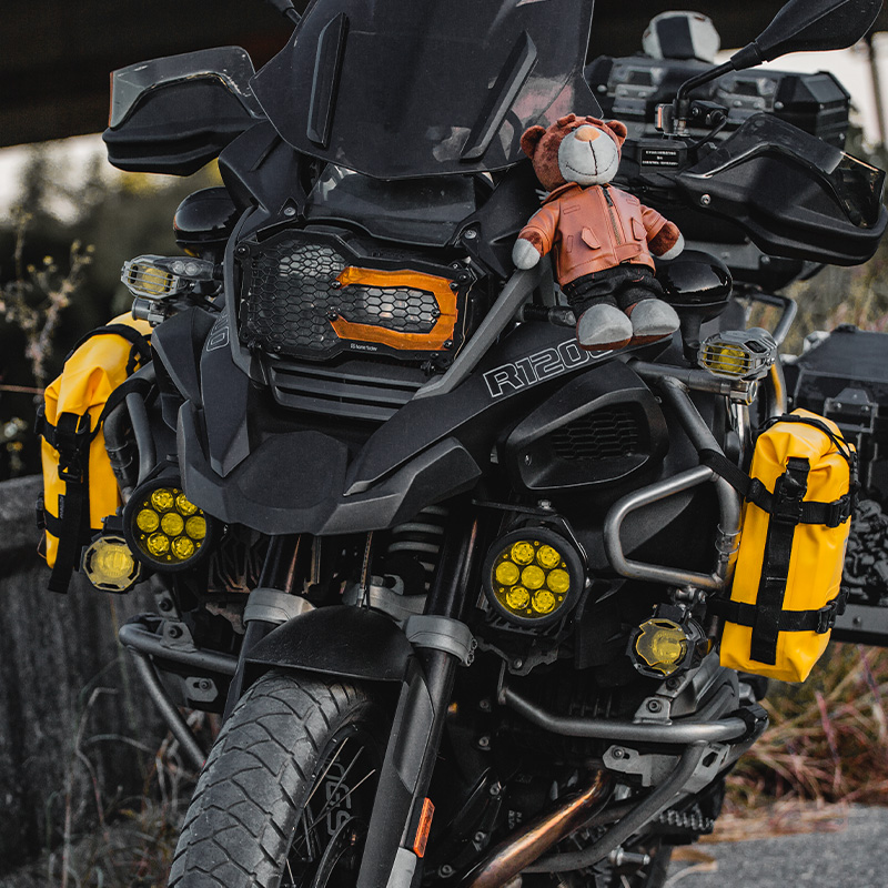 MOTOWOLF | MOTOWOLF Bumper bags MDL0715 details.