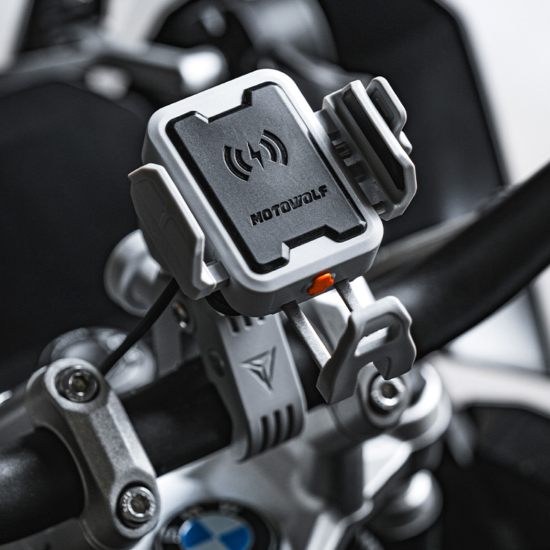 motorcycle riding phone holder